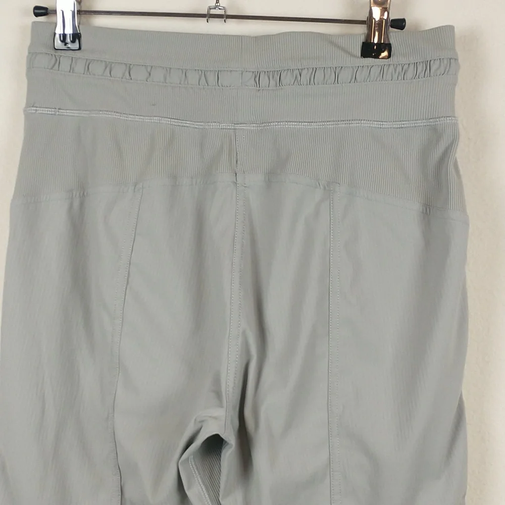 Lululemon Dance Studio Crop 25" Silver Drop 4 Mid Rise Pull On Drawstring - Picture 11 of 16